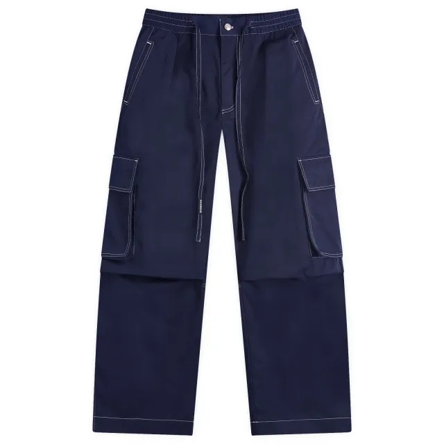Nahmias Men's Tech Twill Cargo Pants Navy