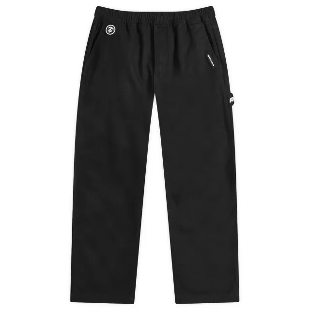 A Bathing Ape AAPE Now Denim Workwear Trousers Black