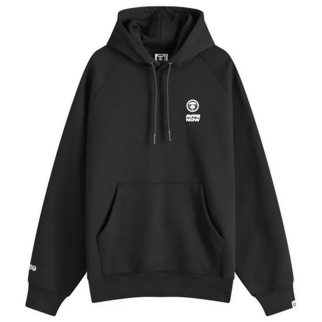 A Bathing Ape AAPE Now Camo Badge Hoody Black