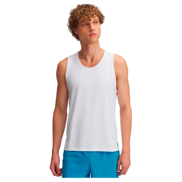 Under Armour Launch Elite Singlet Running Shirt Men - White