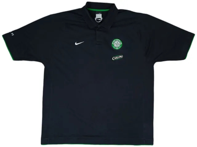 2005-06 Celtic Nike Polo Shirt - 9/10 - (3XL)