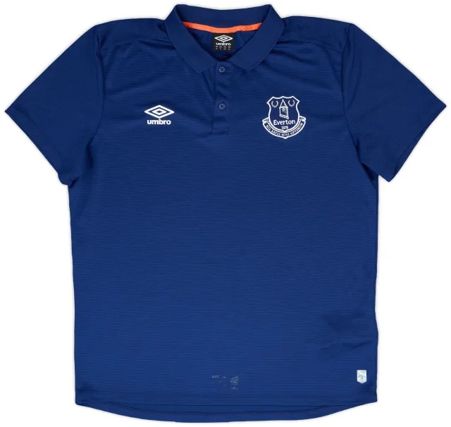 2016-17 Everton Umbro Polo Shirt - 7/10 - (XL)