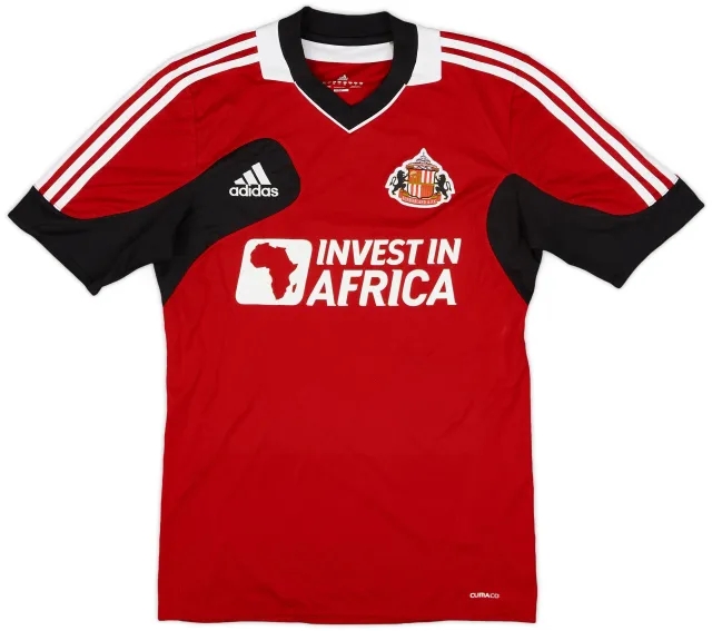 2012-13 Sunderland adidas Training Shirt - 9/10 - (S)