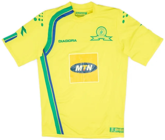 Diadora 2007-08 Mamelodi Sundowns Home Shirt - 7/10 - (M)