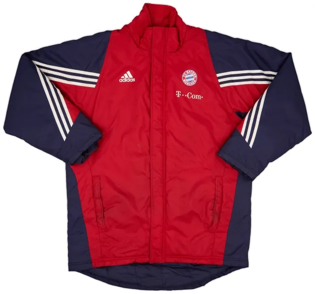 2003-04 Bayern Munich adidas Hooded Rain Jacket - 6/10 - (XL)