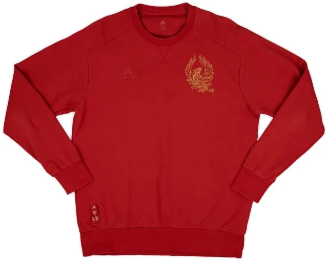 2019-20 Arsenal adidas 'Chinese New Year' Sweat L/S Top - 9/10 - (XXL)