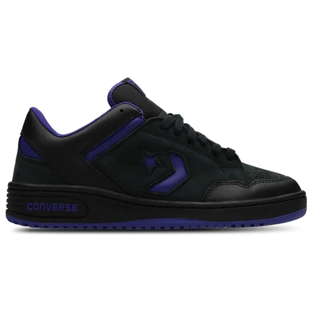 Converse Weapon Leather Trainer - Black - Size 10 - Black
