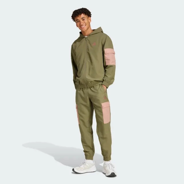 adidas Men Sportswear Woven Cargo Track Suit
