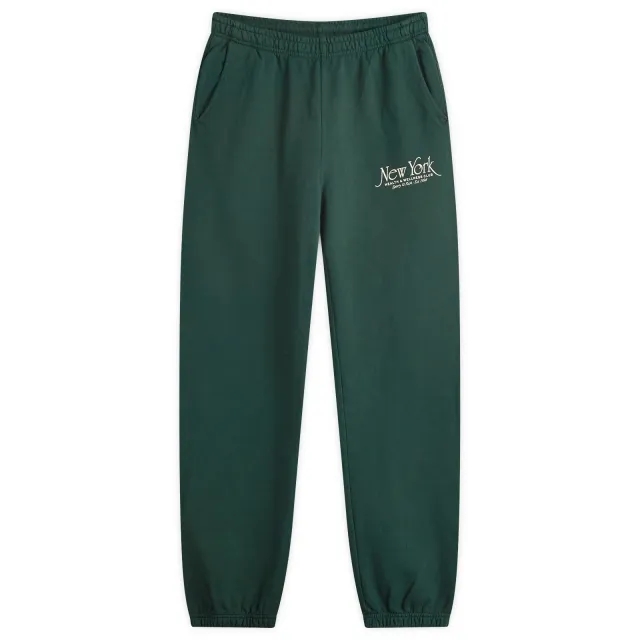 Sporty & Rich Women's NY 94 Sweatpant Forest Cream