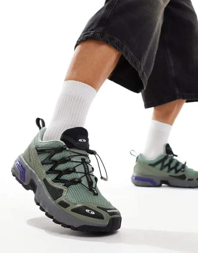 Salomon Acs + Og Trainers In Green