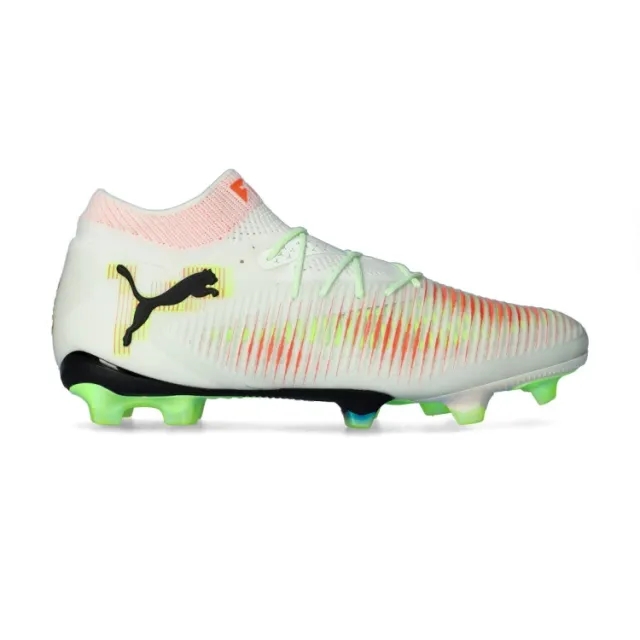 Puma Future 8 Ultimate Fg Launch Edition - Puma White/Puma Black/Lime Squeeze/Green Glare - ['White']