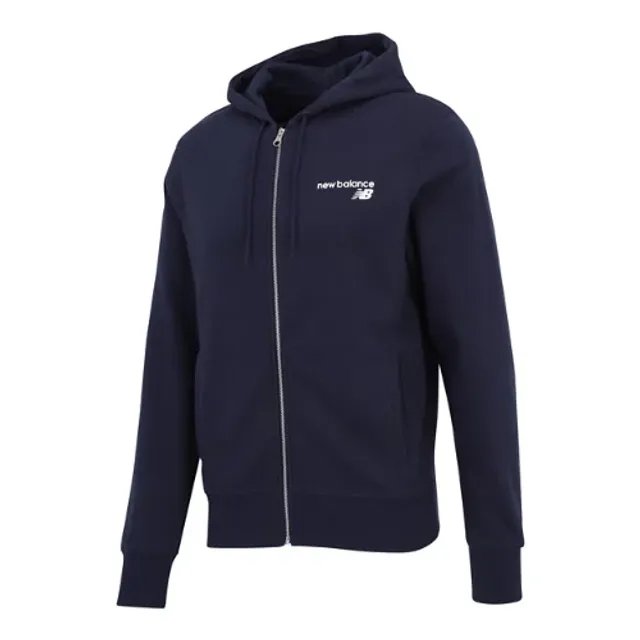 New Balance Men's NB Classic Core Full Zipper in Blue Cotton