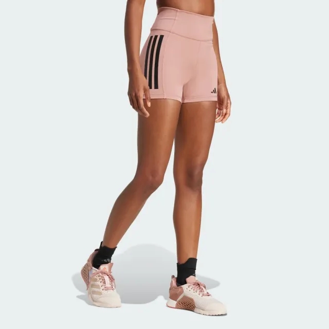 Adidas Optime 3 Stripes 4 Short Leggings