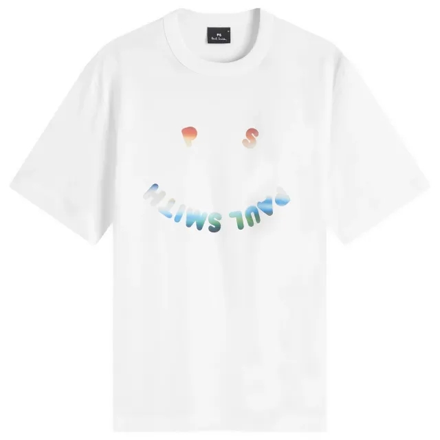 Paul Smith Men's PS Happy T-Shirt White