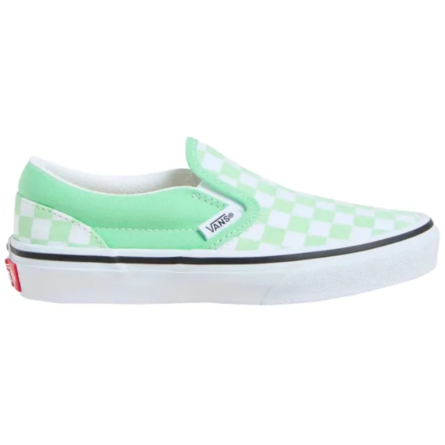 Vans - Kids Slip-On Shoes (4-8 Years), Green