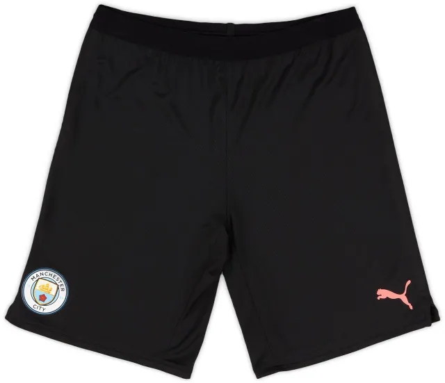 Puma 2019-20 Manchester City Player Issue Away Shorts - 7/10 - (XL)