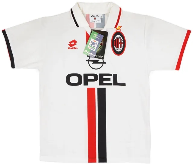 Lotto 1996-97 AC Milan Basic Away Shirt (M)