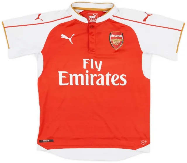 Puma 2015-16 Arsenal Home Shirt - 6/10 - (XL.Boys)