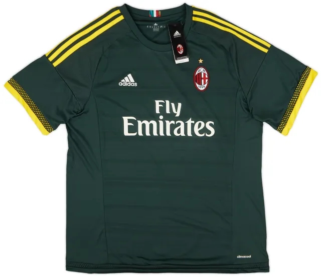adidas 2015-16 AC Milan Third Shirt (XL)