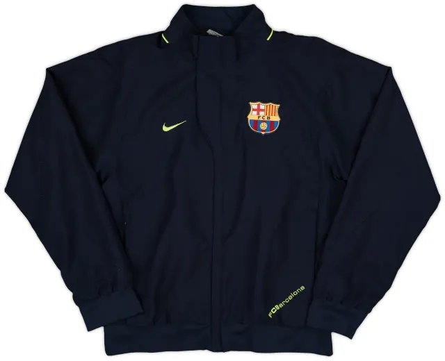 2007-08 Barcelona Nike Track Jacket - 8/10 - (S)