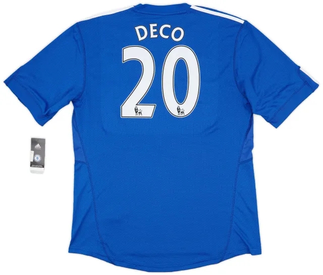 adidas 2009-10 Chelsea Home Shirt Deco #20 (XL)