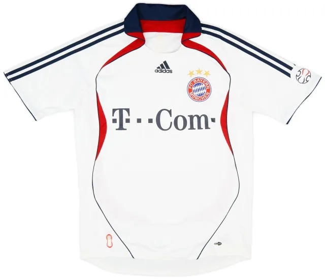 adidas 2006-07 Bayern Munich Signed Away Shirt - 6/10 - (M)