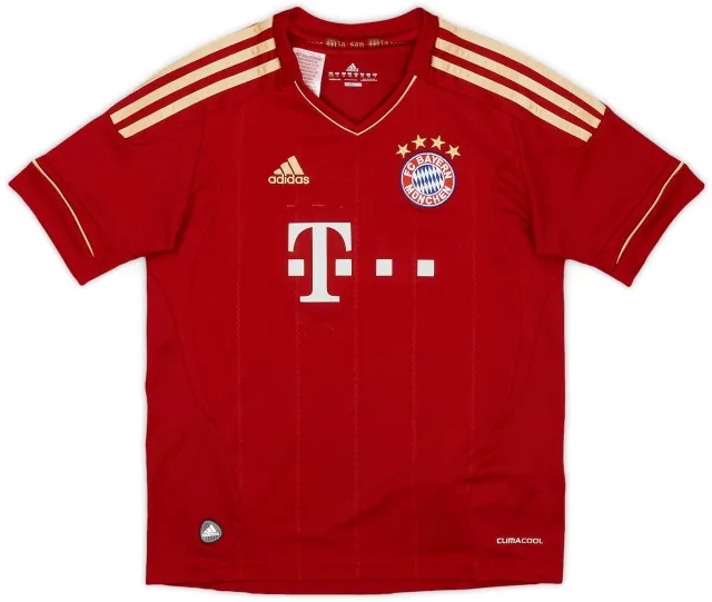 adidas 2011-13 Bayern Munich Home Shirt - 5/10 - (M.Boys)