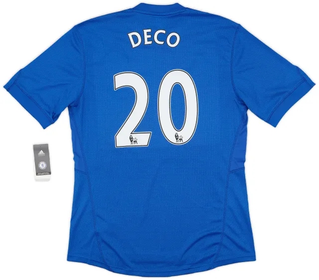 adidas 2009-10 Chelsea Home Shirt Deco #20 (L)