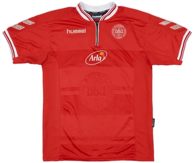 Hummel 1998 Denmark Home/Training Shirt - 6/10 - (L)
