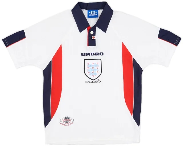 Umbro 1997-99 England Home Shirt - 6/10 - (Y)