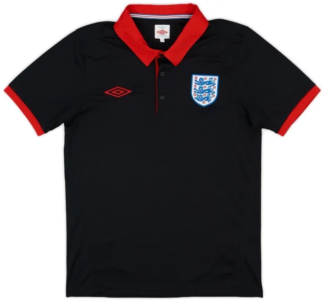 2010-11 England Umbro Polo Shirt - 7/10 - (M)