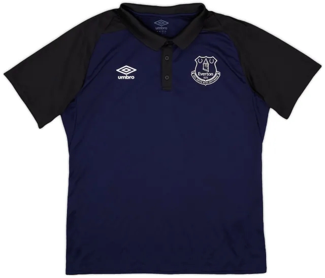 2017-18 Everton Umbro Polo Shirt - 10/10 - (L)