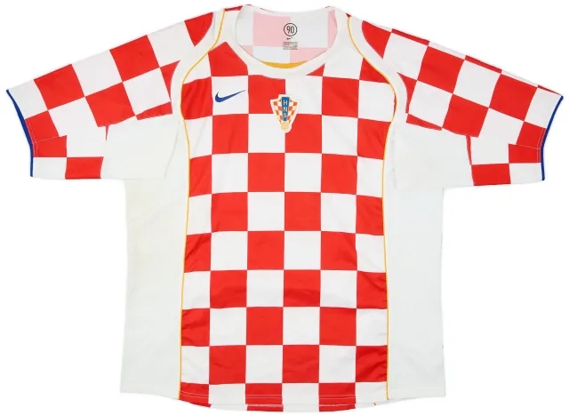 Nike 2004-06 Croatia Home Shirt - 7/10 - (XXL)
