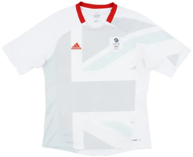 adidas 2012 Team GB Olympic Away Shirt - 8/10 - (L)