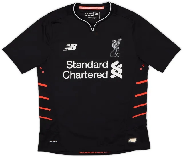 NewBalance 2016-17 Liverpool Away Shirt - 8/10 - (M.Boys)