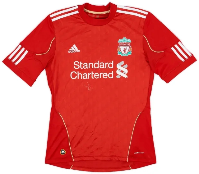 adidas 2010-12 Liverpool Home Shirt - 5/10 - (S)