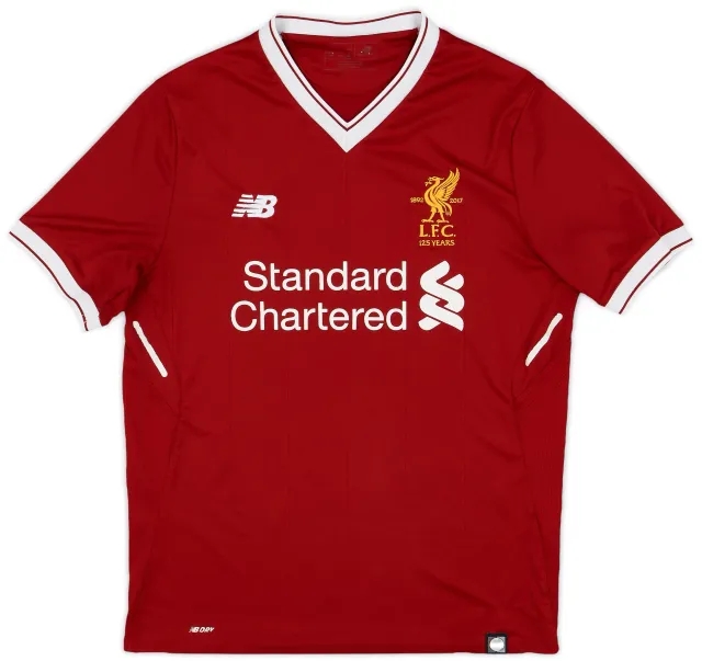 NewBalance 2017-18 Liverpool 125 Years Home Shirt - 5/10 - (S)