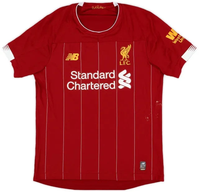 NewBalance 2019-20 Liverpool Home Shirt - 6/10 - (XL.Boys)
