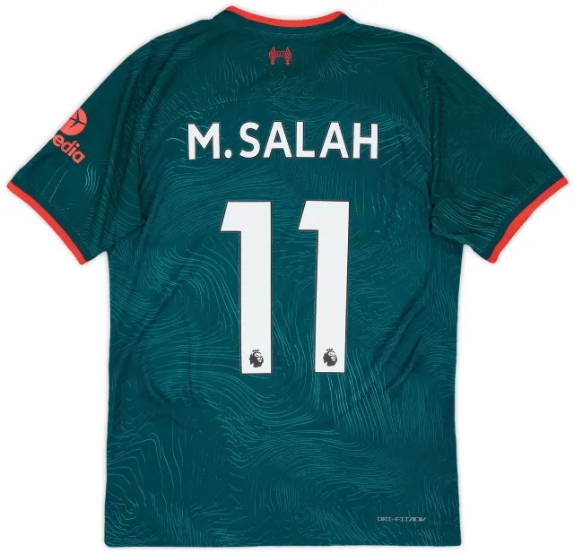 Nike 2022-23 Liverpool Authentic Third Shirt M.Salah #11 - 8/10 - (S)