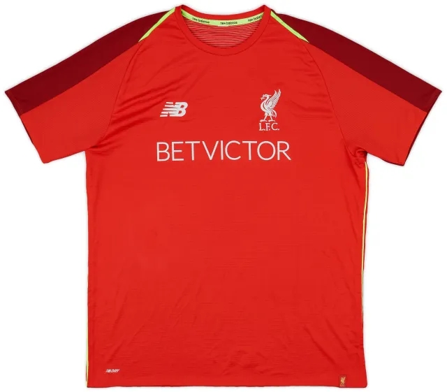 2018-19 Liverpool New Balance Training Shirt - 8/10 - (L)