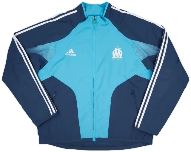 2004-05 Olympique Marseille adidas Track Jacket - 7/10 - (XL)