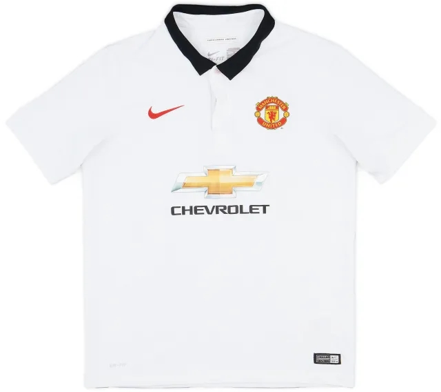 Nike 2014-15 Manchester United Away Shirt - 8/10 - (XL.Boys)