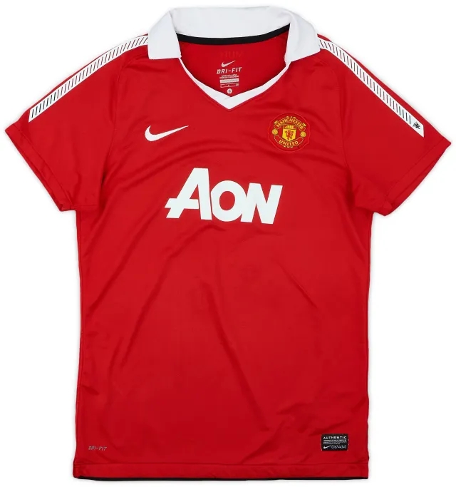 Nike 2010-11 Manchester United Home Shirt - 9/10 - (Women's S)