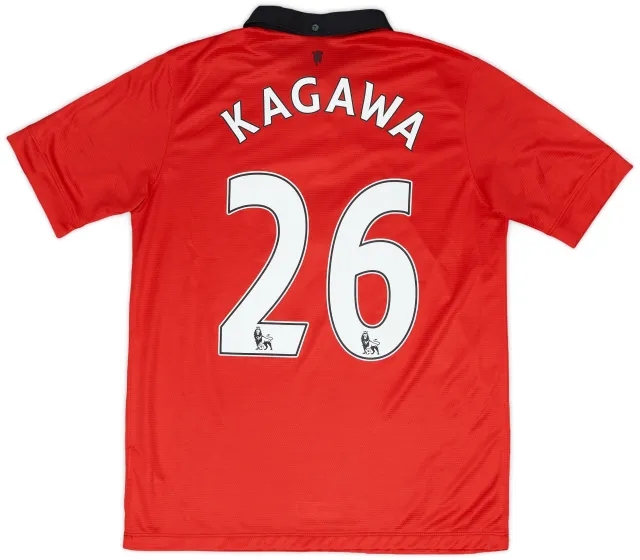 Nike 2013-14 Manchester United Home Shirt Kagawa #26 - 8/10 - (XL.Boys)