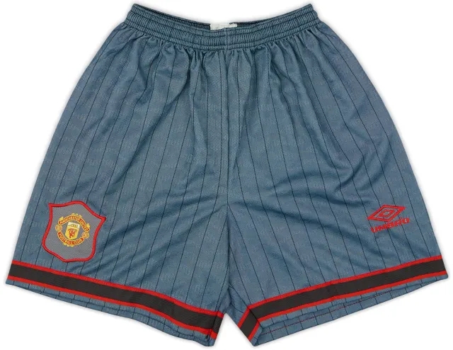 Umbro 1995-96 Manchester United Away Shorts - 8/10 - (S)