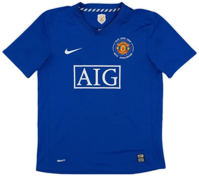 Nike 2008-09 Manchester United Third Shirt - 6/10 - (XL.Boys)
