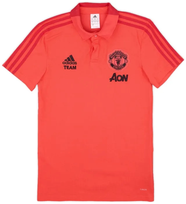 2018-19 Manchester United Nike Polo Shirt - 8/10 - (S)