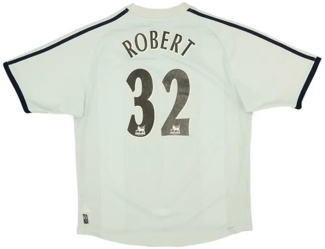 adidas 2002-03 Newcastle Away Shirt Robert #32 - 4/10 - (L)