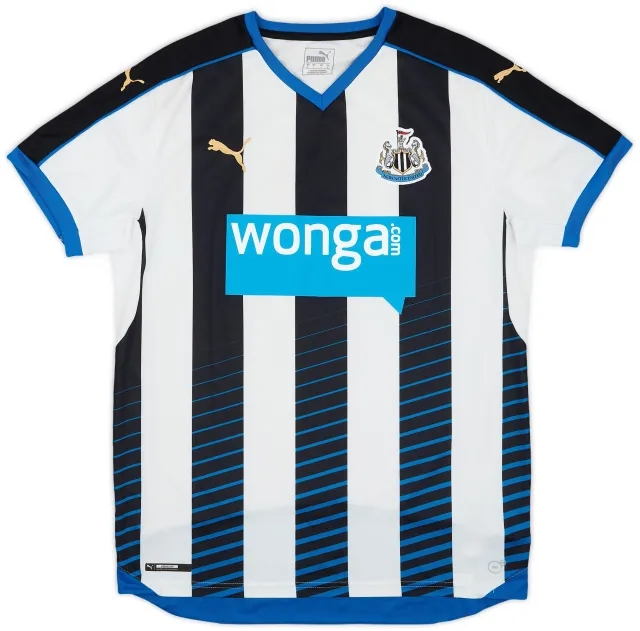 Puma 2015-16 Newcastle Home Shirt - 8/10 - (L)