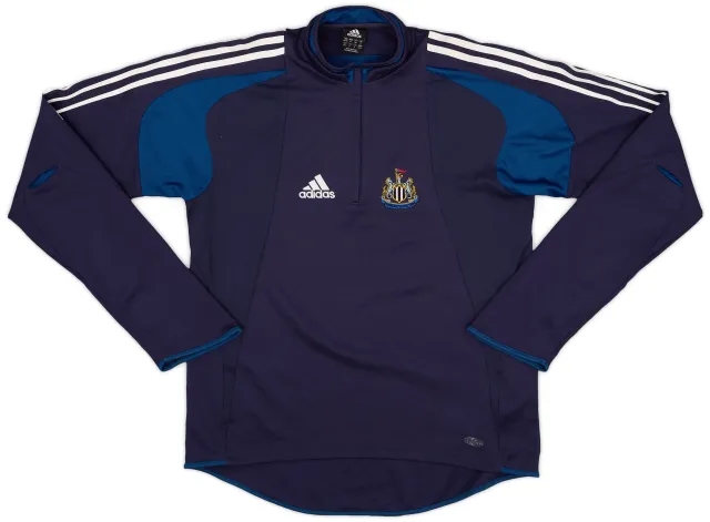 2004-05 Newcastle adidas 1/4 Zip Track Jacket - 9/10 - (M/L)